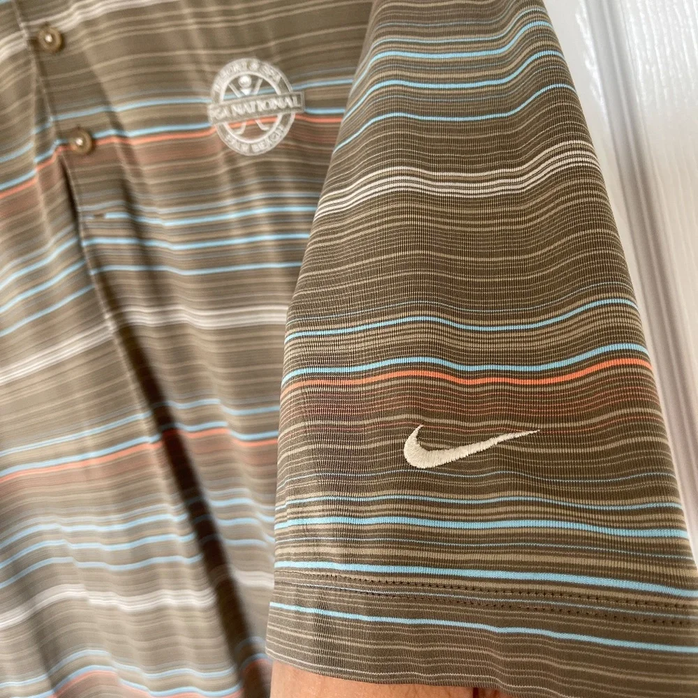 SOLD-Nike Dry-Fit Men's Logoed Golf Shirt Sz XXL Gently Used - Picture 4 of 8